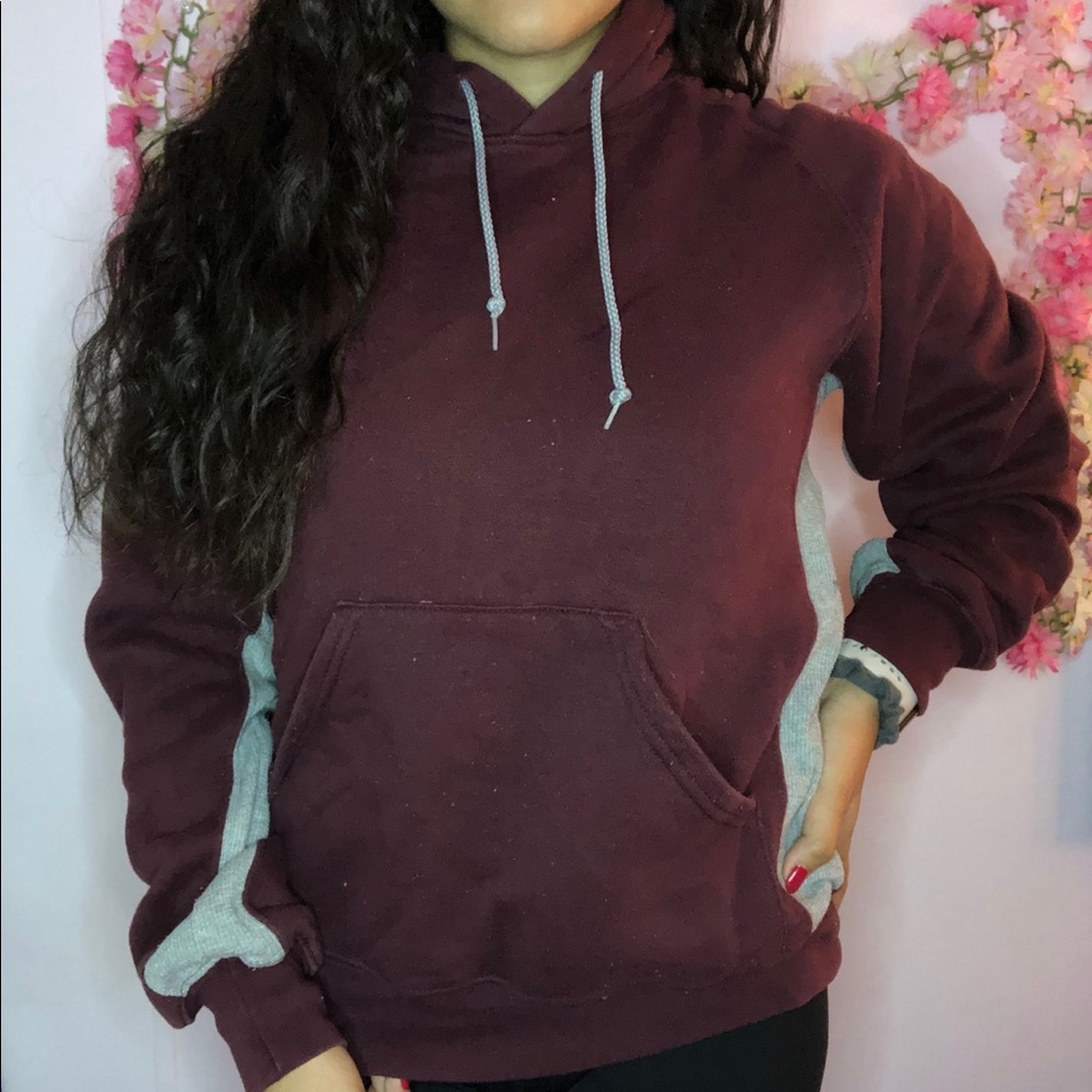 Burgundy Soffe Hoodie!